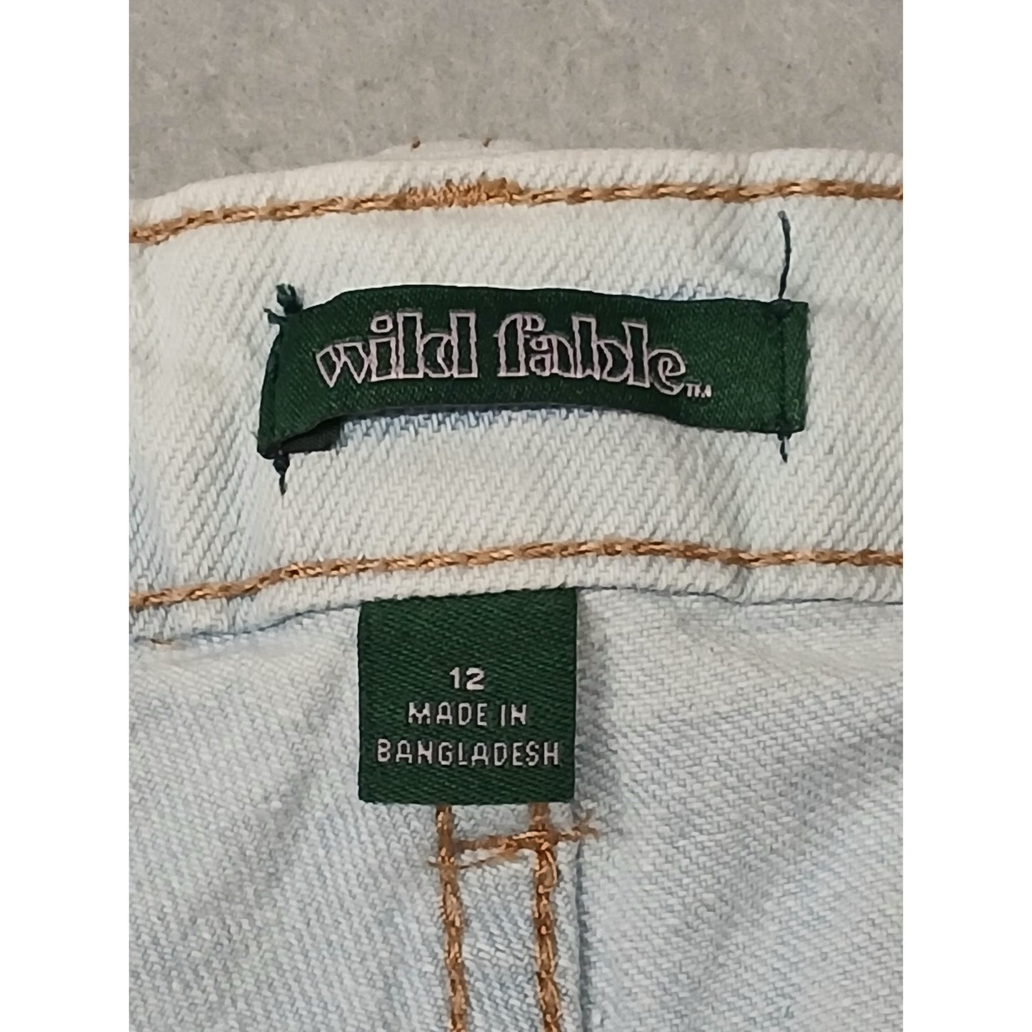 Wild Fable (12) Women's High Rise Tapered Leg Denim Jeans