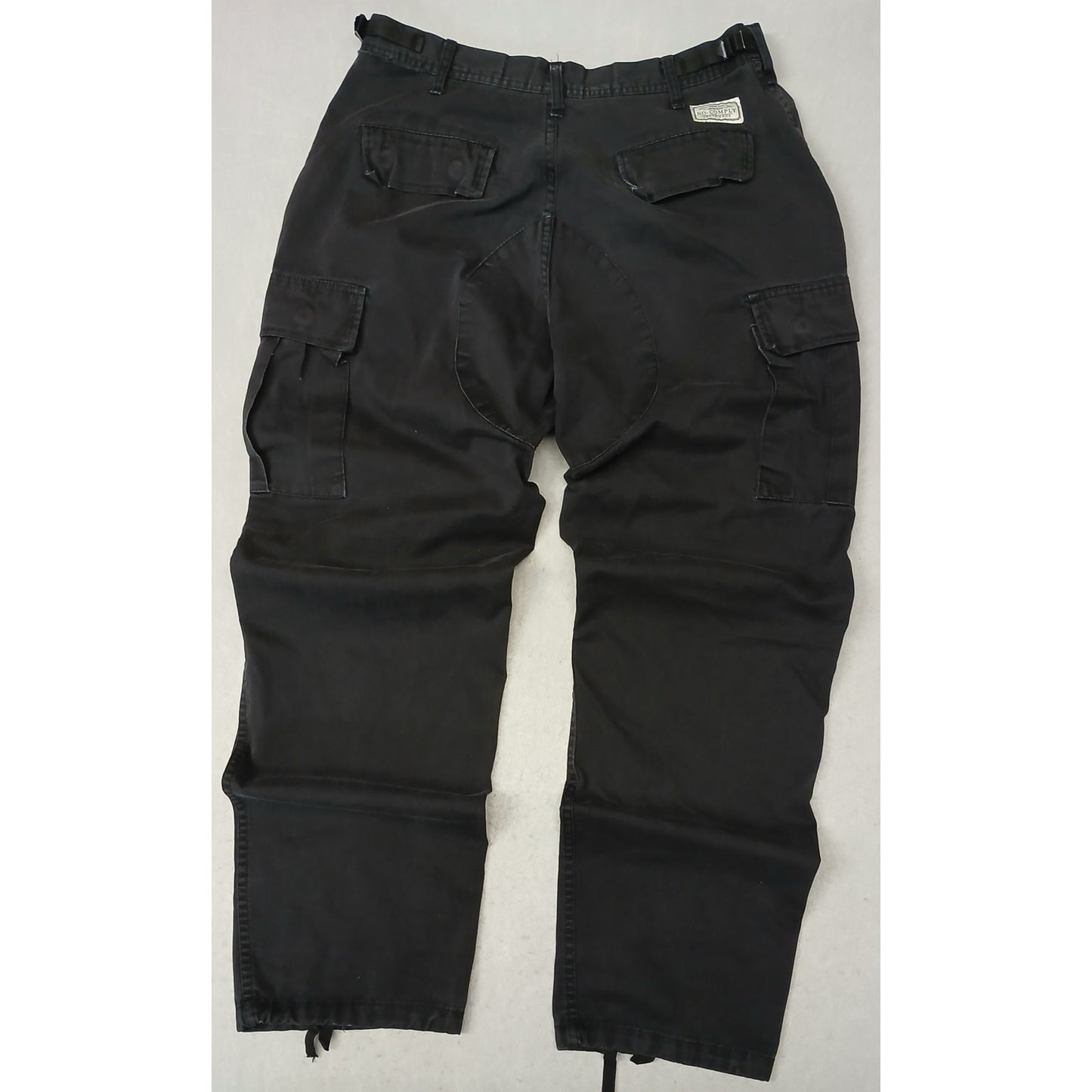 No-Comply (Medium R) Men's Black Skate Apparel Cargo Pants