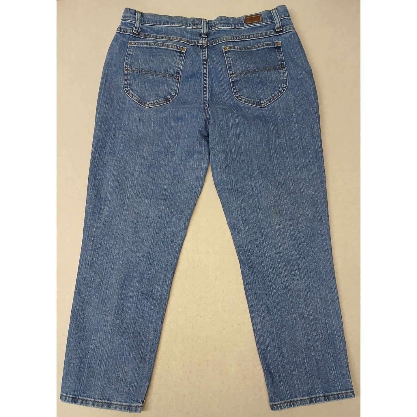Ryders (14P) women's Relaxed Straight Leg Blue Denim Jeans