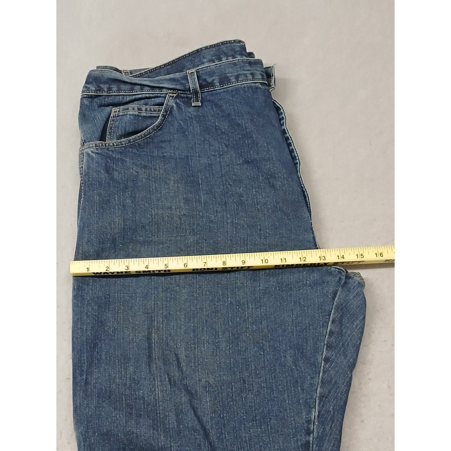 Dickie's (44x32) Men's Relaxed Carpenter Blue Denim Jeans