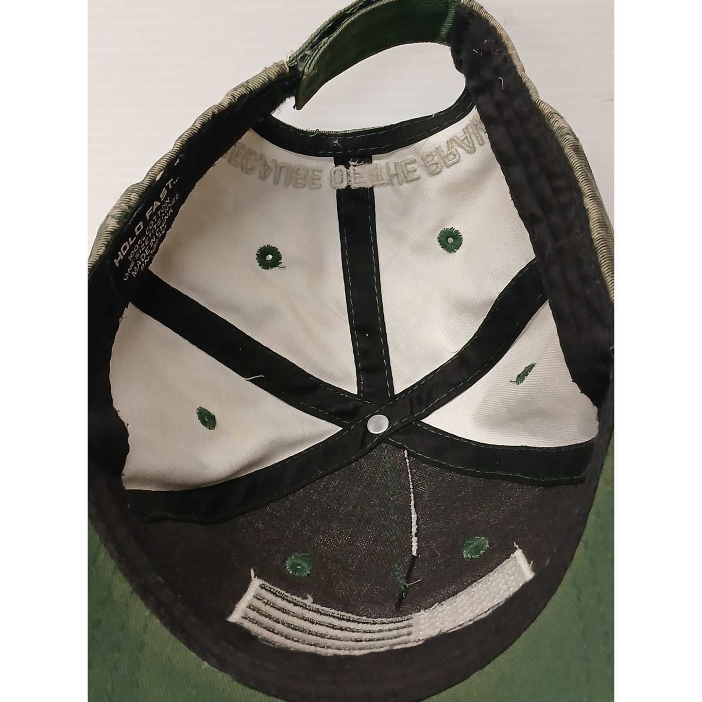 Hold Fast (OSFM) Camo Velcrow Adjustable Baseball Cap
