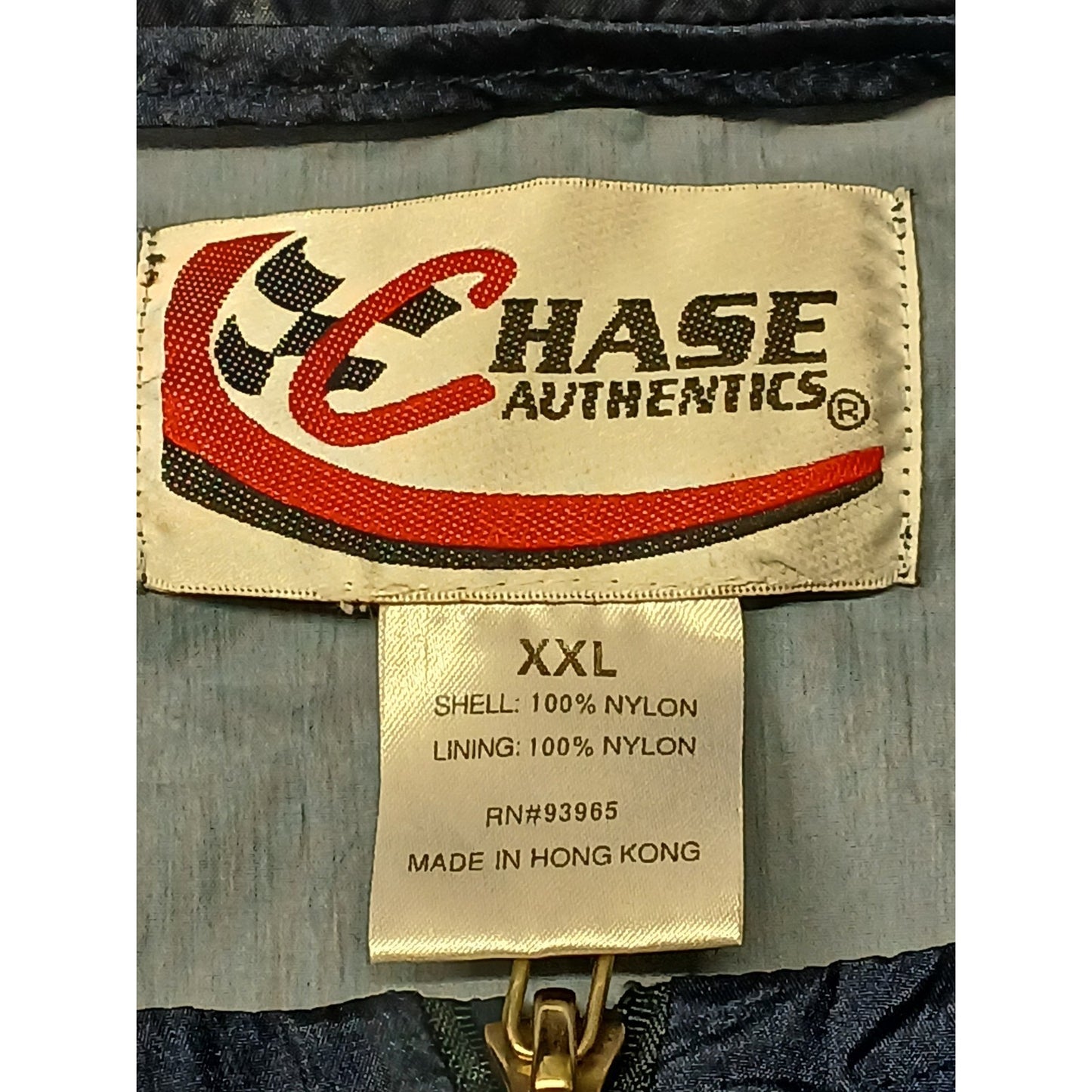 Chase (2XL) Vintage NASCAR #2 R. Wallace Windbreaker Jacket