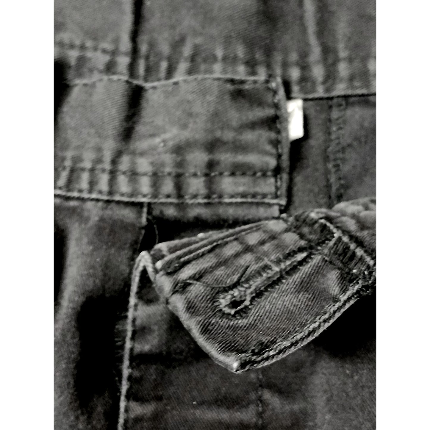 No-Comply (Medium R) Men's Black Skate Apparel Cargo Pants