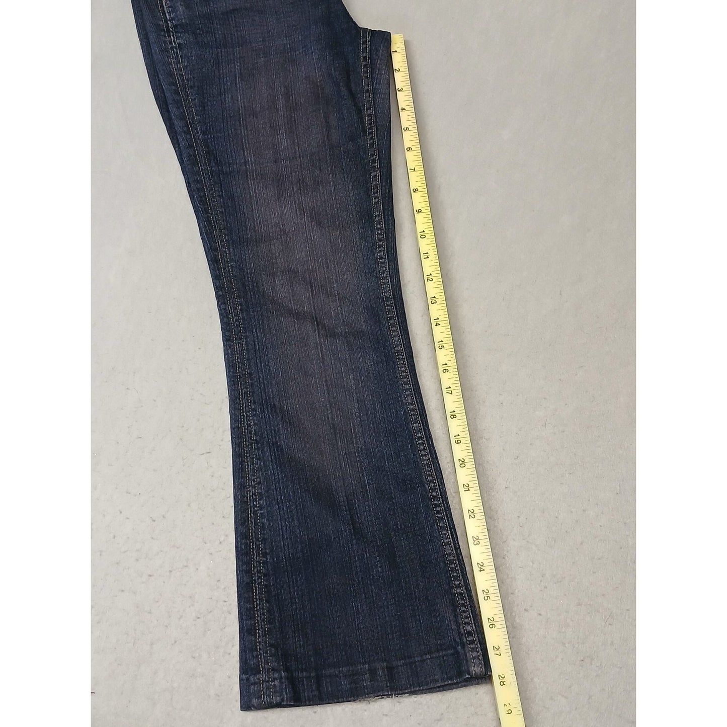 Zana Di (14) Y2K Women's Boot Cut Dark Blue Denim Jeans