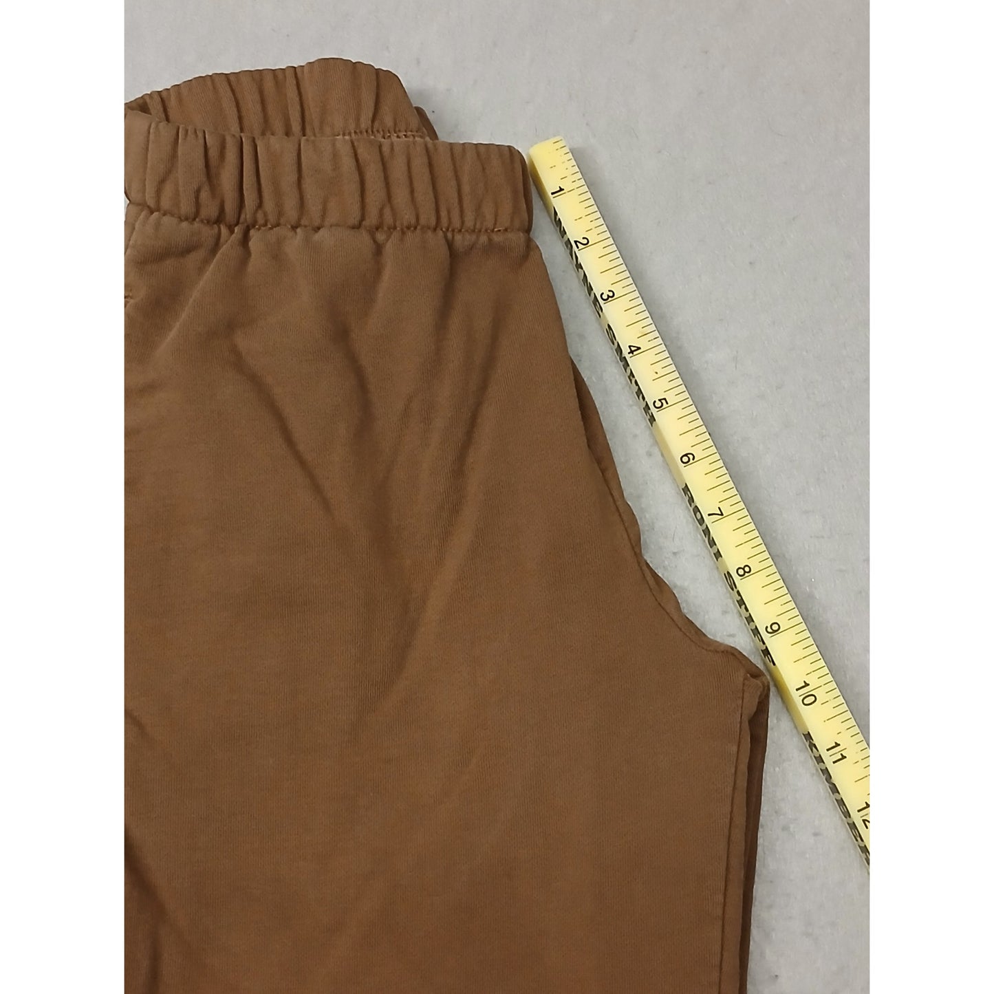 J. Galt (24") Women's Brown Elastic Ankle Lounge Sweatpants