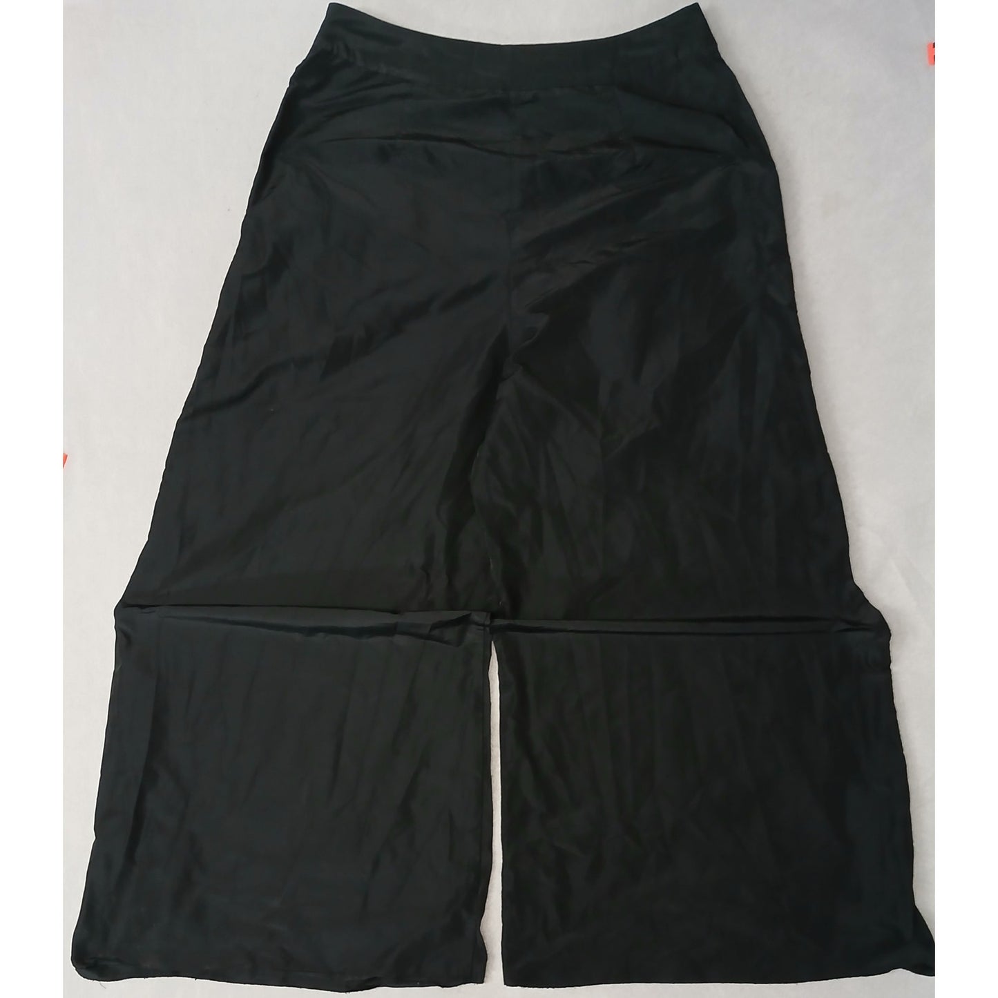 Zara (XL) Black High Waisted Parachute Synthetic Trousers