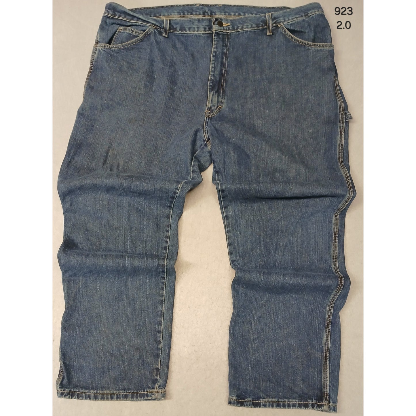 Dickie's (44x32) Men's Relaxed Carpenter Blue Denim Jeans
