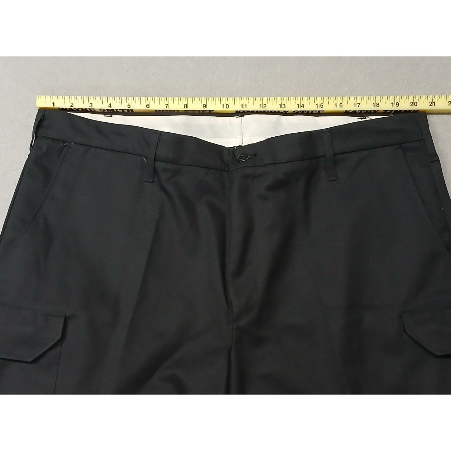 Unifirst (42x32) Men's Black Reflective Straight Cargo Pants