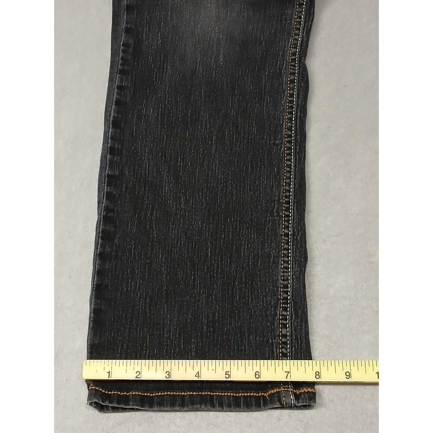 U.S. Polo Assn. (10) Straight Boot Cut Black Denim Jeans