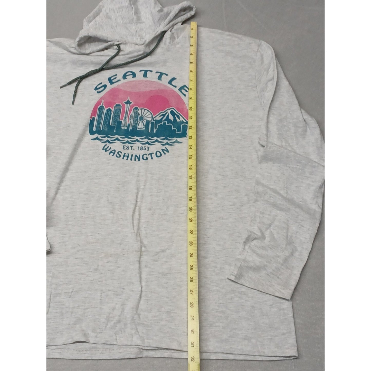 Prairie Mountain (2XL) Light Gray Hoodie