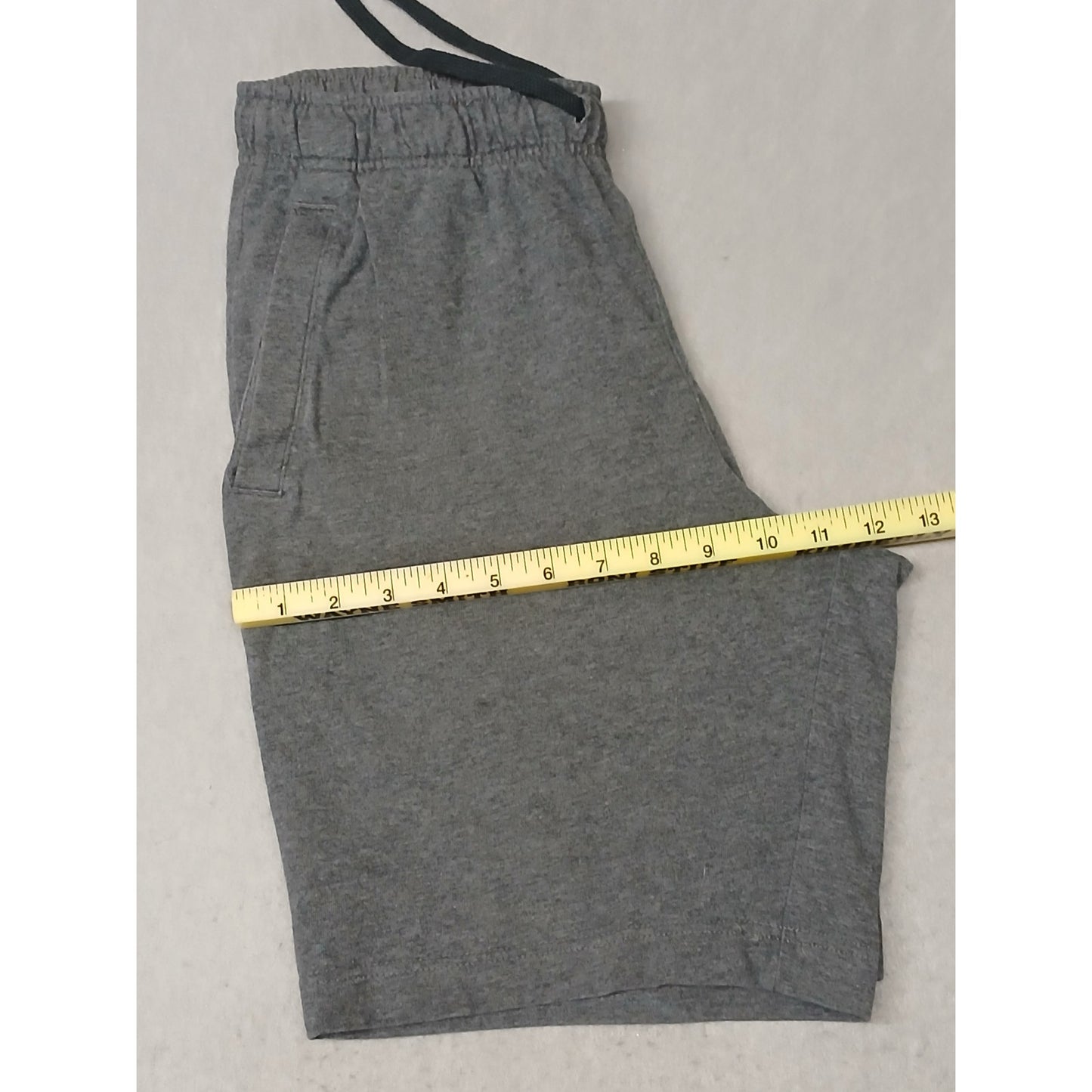 Nike (Small) Men's Gray Cotton Fleece Training Shorts