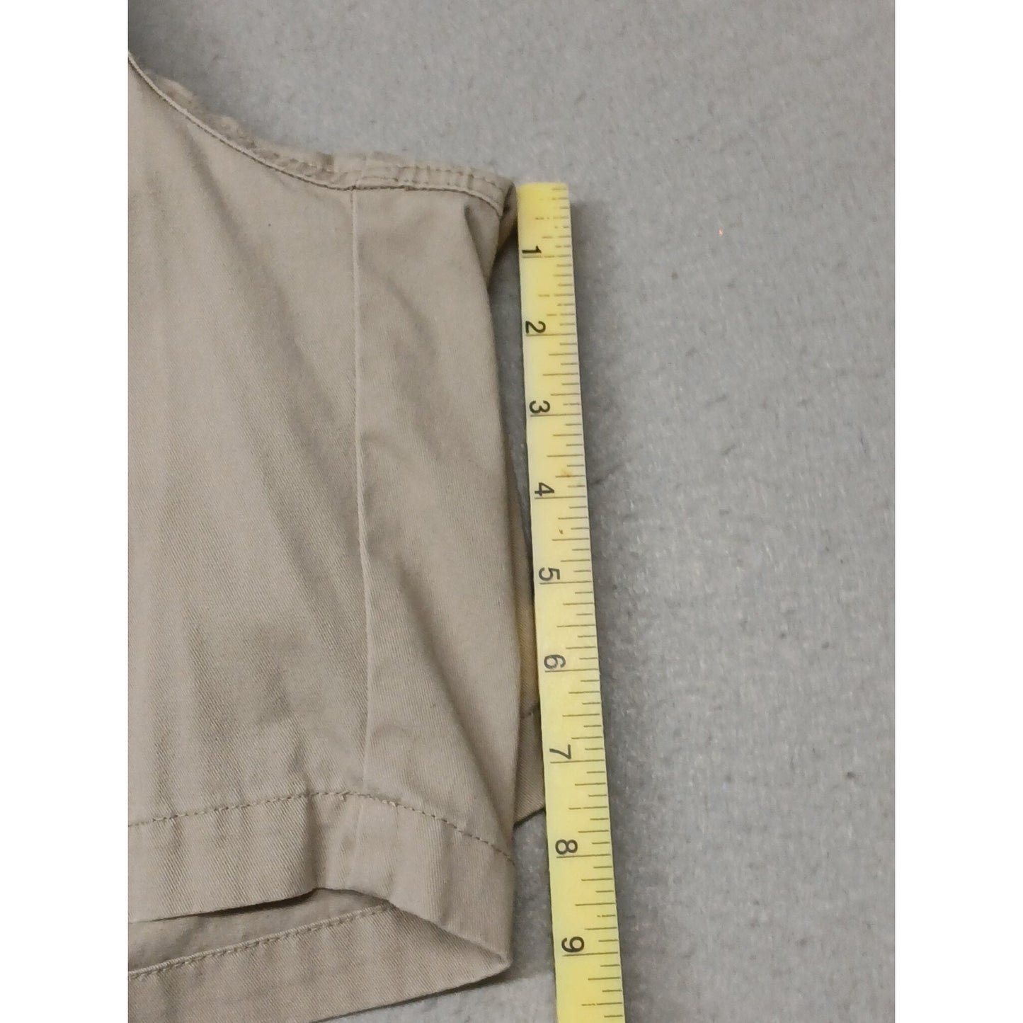 Canyon Ridge (2XL) Men's Beige Khaki Stretch Chino Shorts