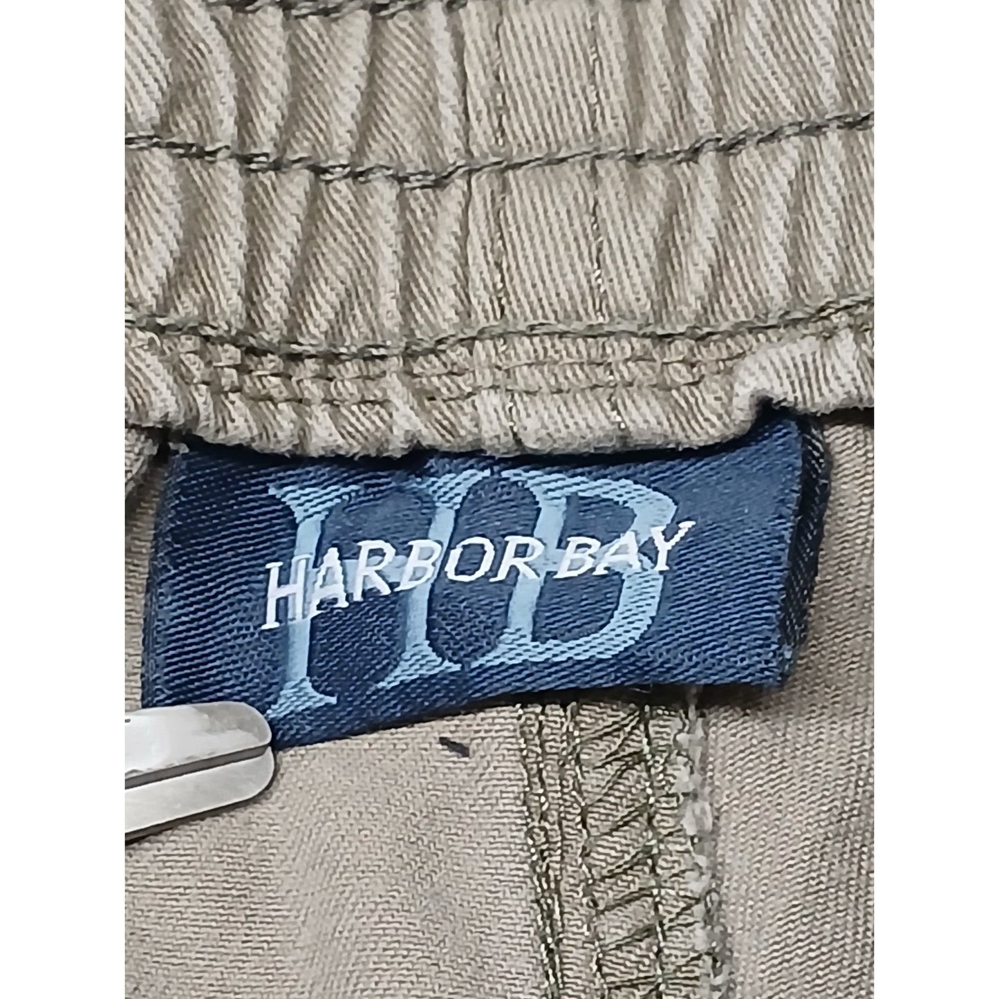 Harbor Bay (2XL) Men's Stretch Gray Khaki Chino Shorts