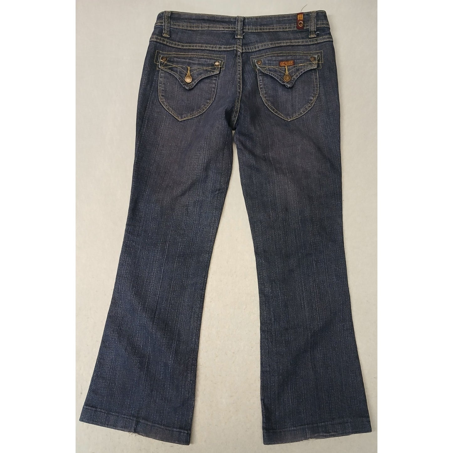 Zana Di (14) Y2K Women's Boot Cut Dark Blue Denim Jeans