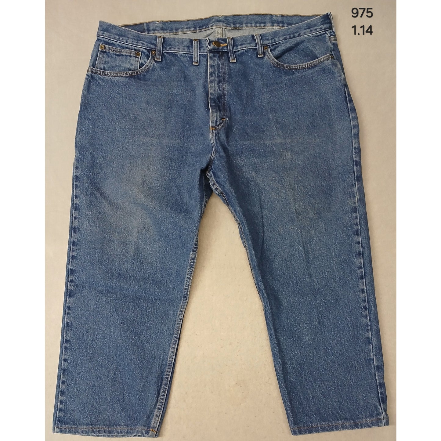 Magellan (44x30) Men's Straight Leg Blue Denim Jeans