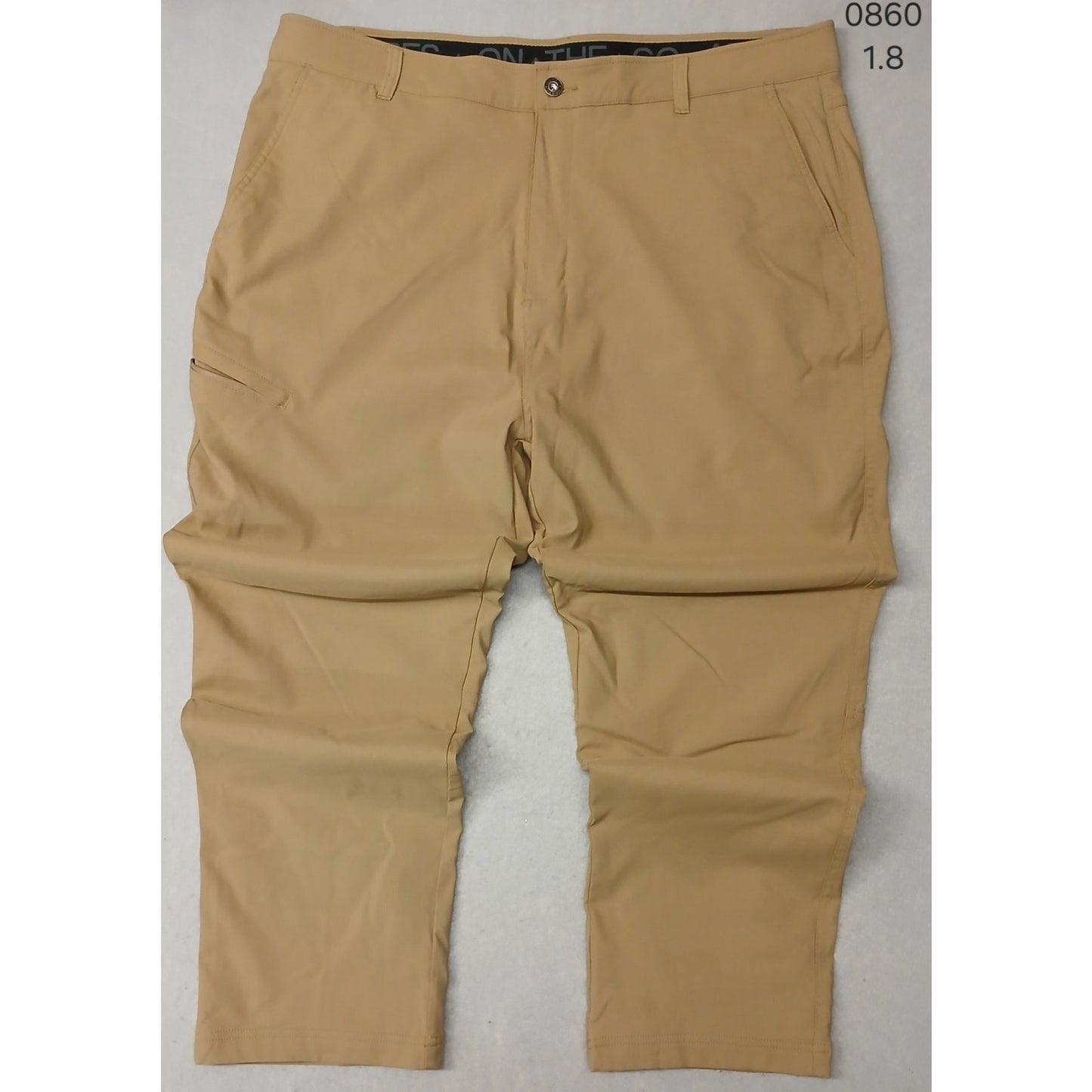 Gerry (40x30) Men's Tan Insulated Straight Fit Chino Pants