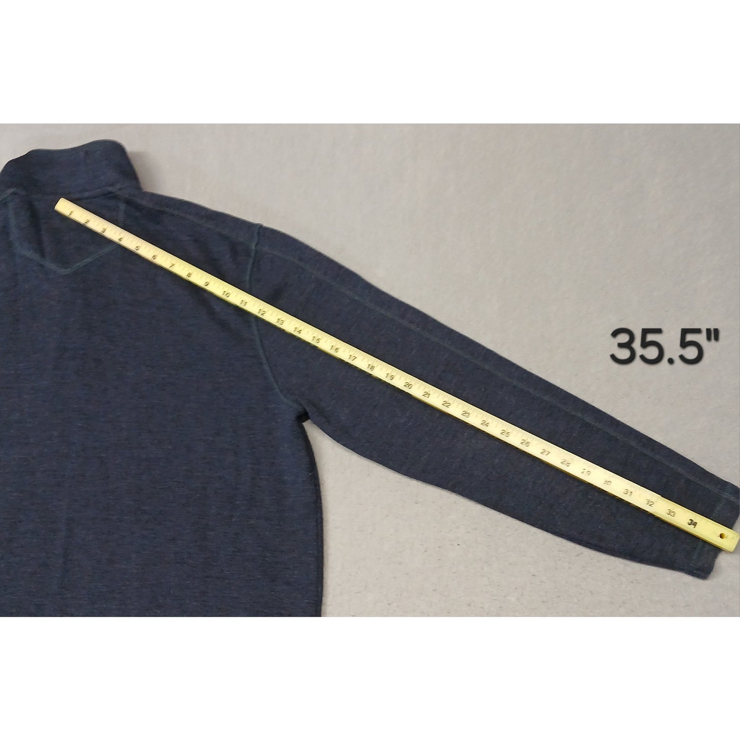 Eddie Bauer (XL) Men's Blue Full-Zip Mock Neck Sweatshirt