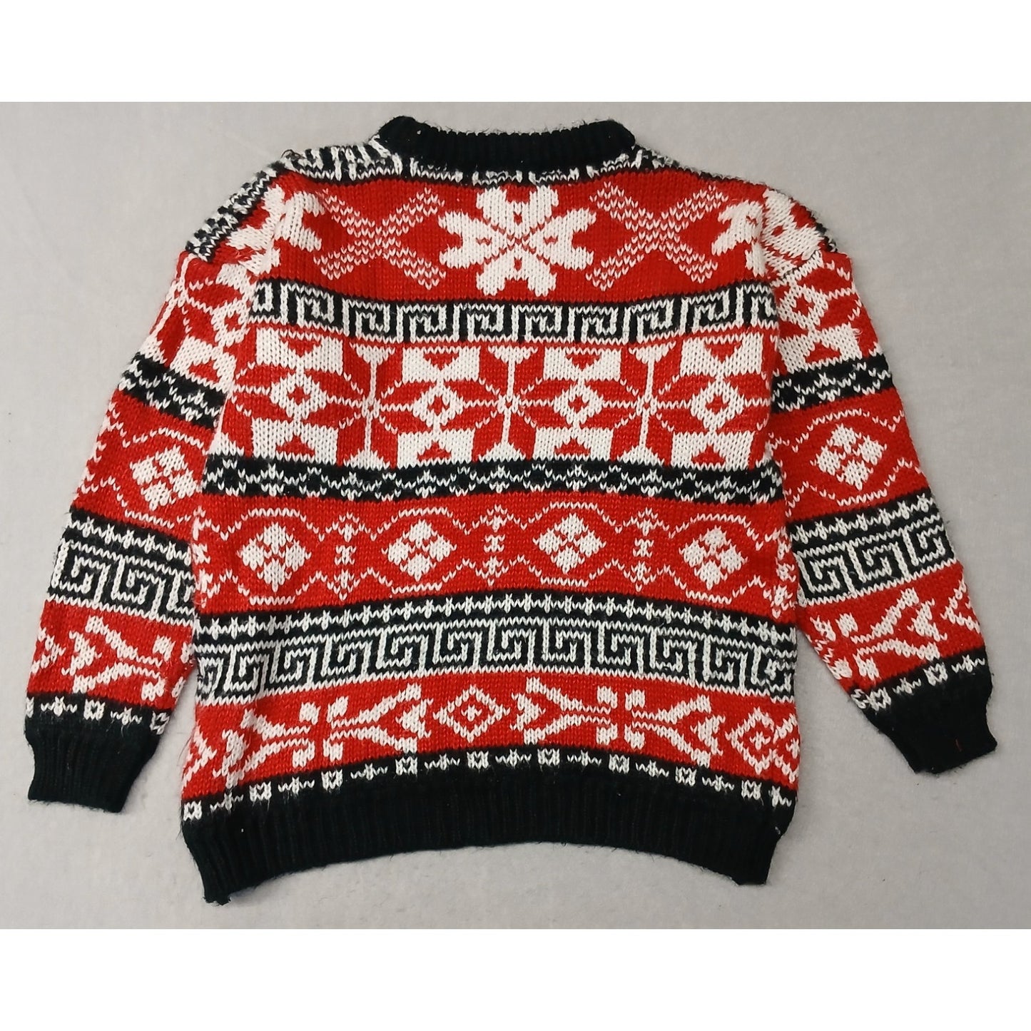 One Step Up (Medium) Unisex Multicolor Crew Neck Ugle Xmas Sweater