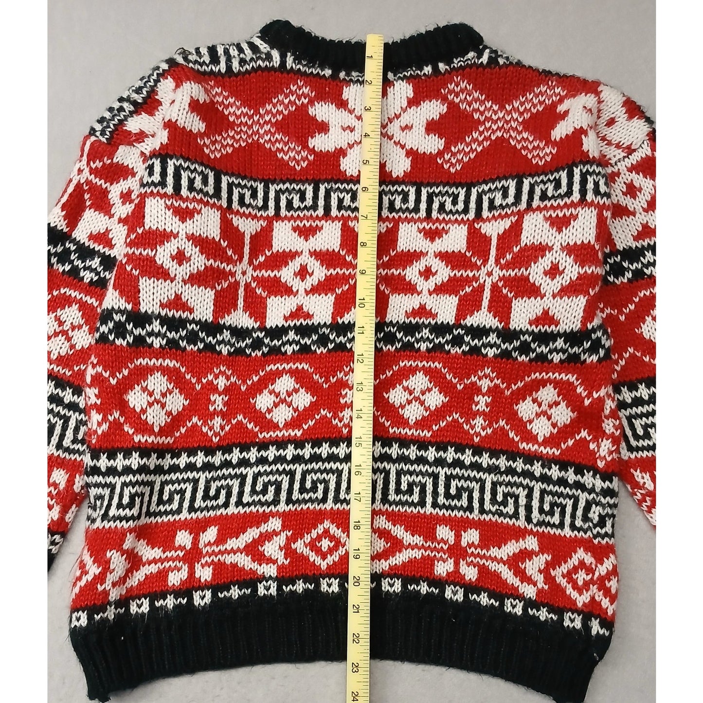 One Step Up (Medium) Unisex Multicolor Crew Neck Ugle Xmas Sweater