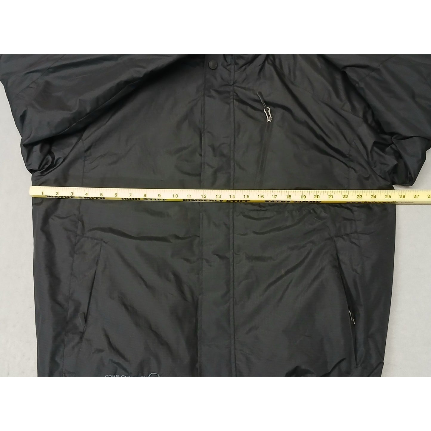 Free Country (Large) Men's Black Windbreaker Insulated Jacket