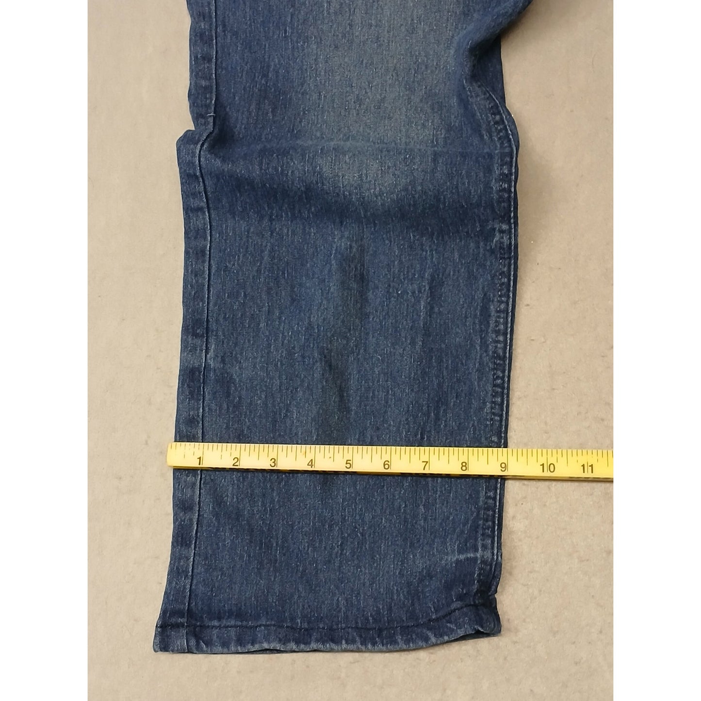 Colours (46x30) Men's Stretch Straight Blue Denim Jeans