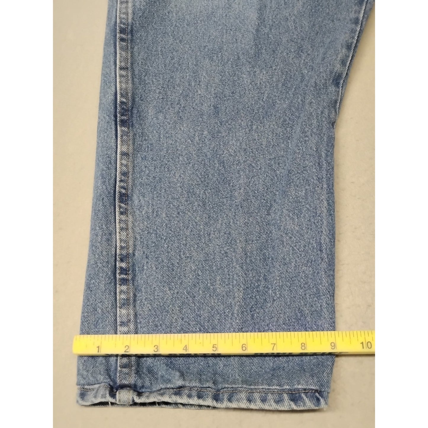 Ruslter (44x30) Men's Straight Blue Denim Jeans