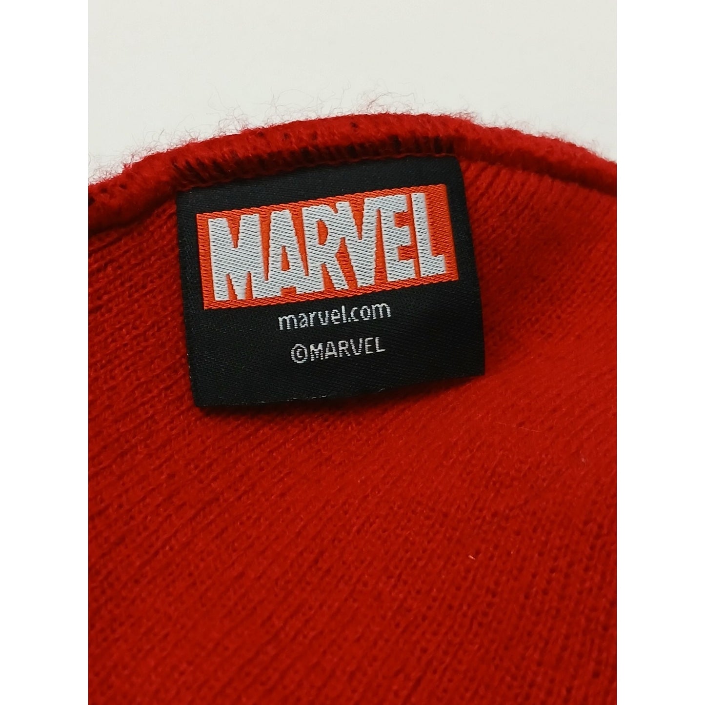 Marvel (OSFM) Red Dead Pool Knitted Ponytails Acrylic Beanie