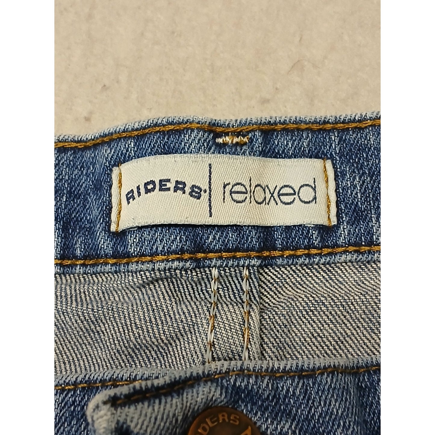 Ryders (14P) women's Relaxed Straight Leg Blue Denim Jeans
