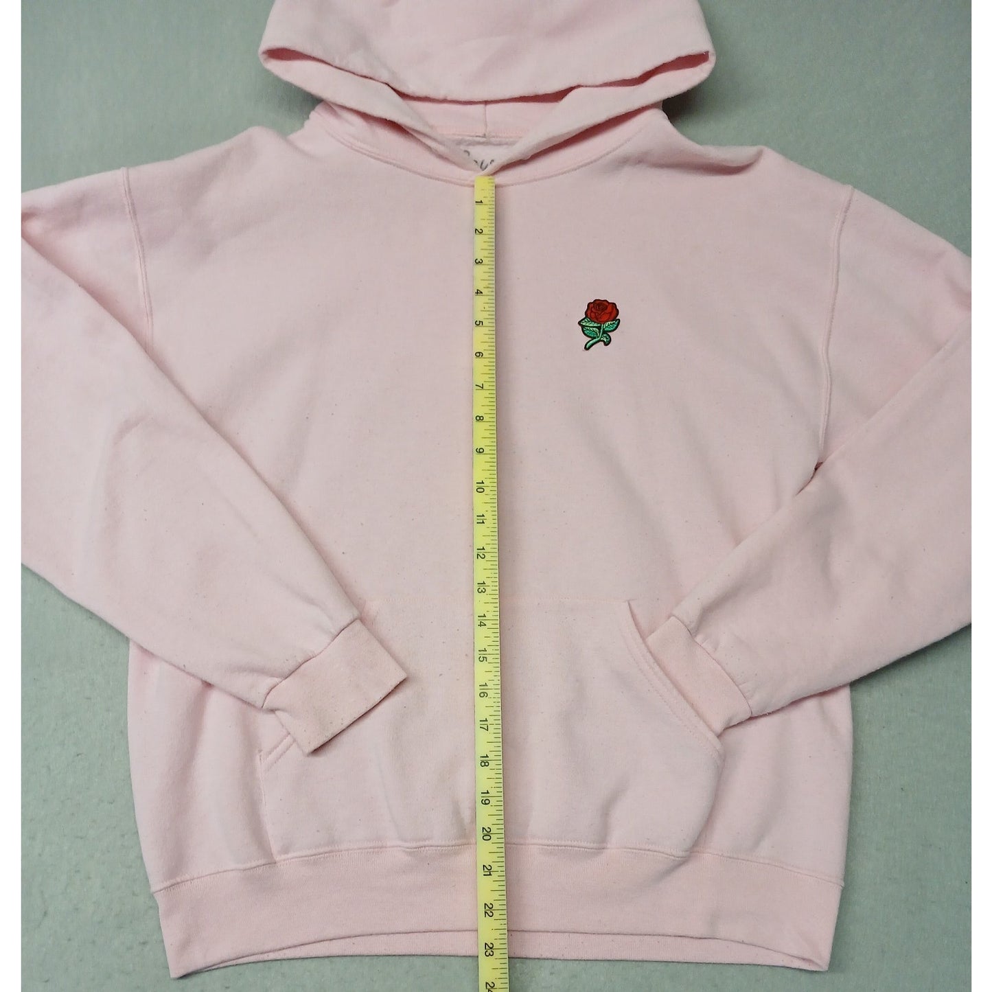 Bowery (Medium) Unisex Pink Pullover Hoodie