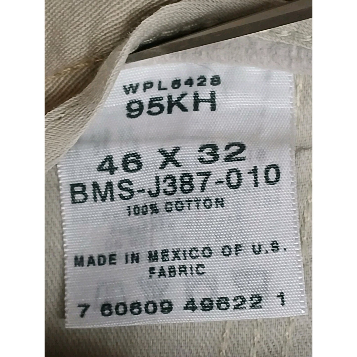 Wrangler Riata (46x32) Beige Khaki Relaxed Straight Pants