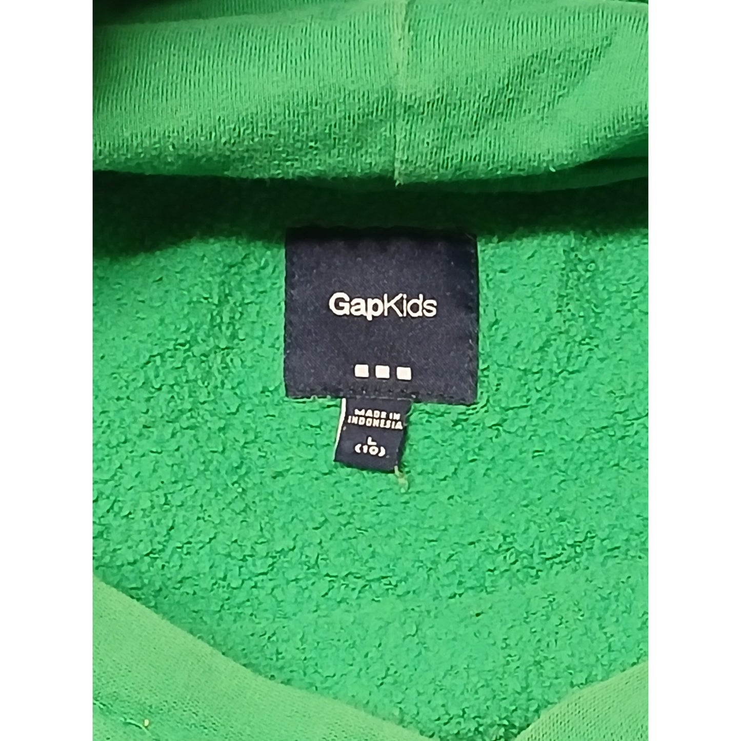 Gap Kids (Large) Green Pullover Hoodie Sweatshirt