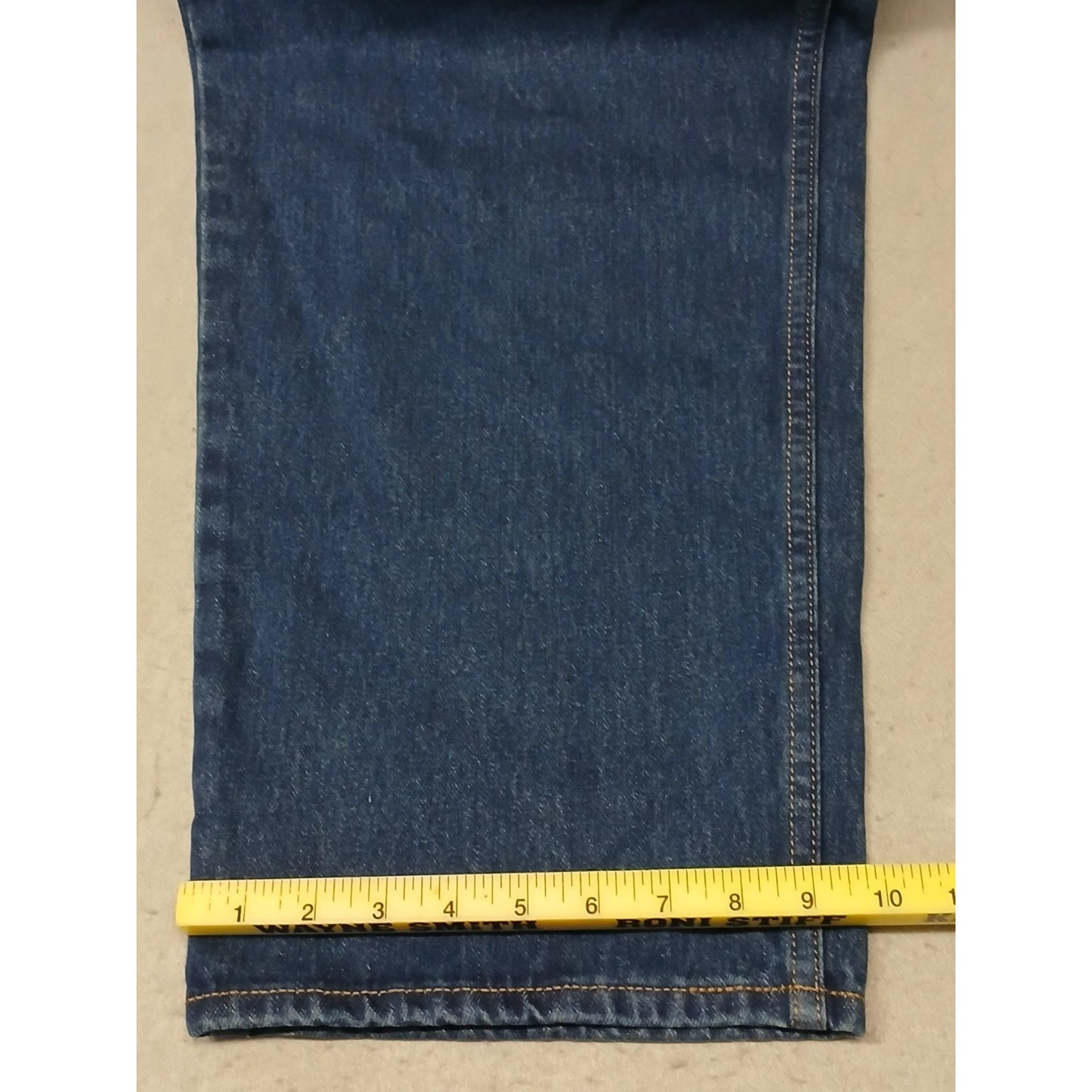 Kirkland (42x30) Men's Straight Leg Blue Denim Jeans