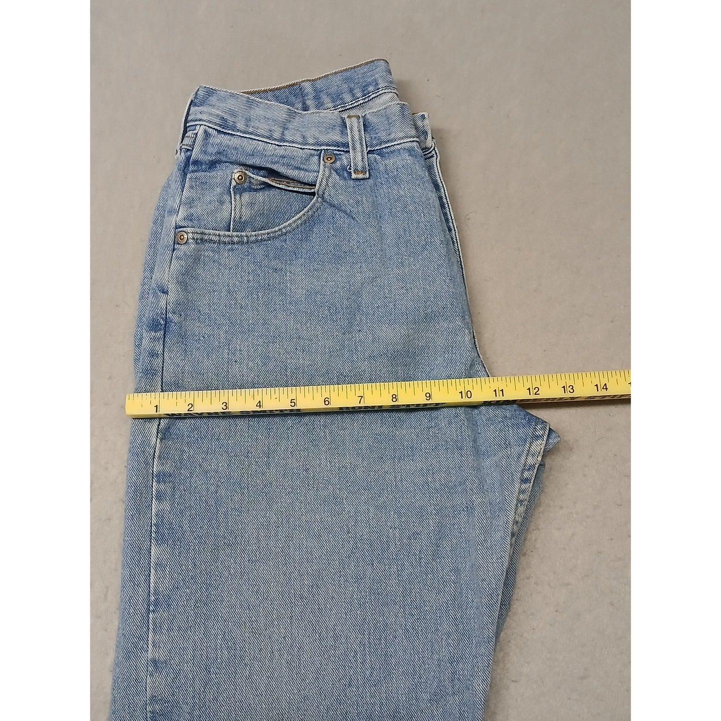 Wrangler (32x30) Men's Straight Leg Blue Denim Jeans