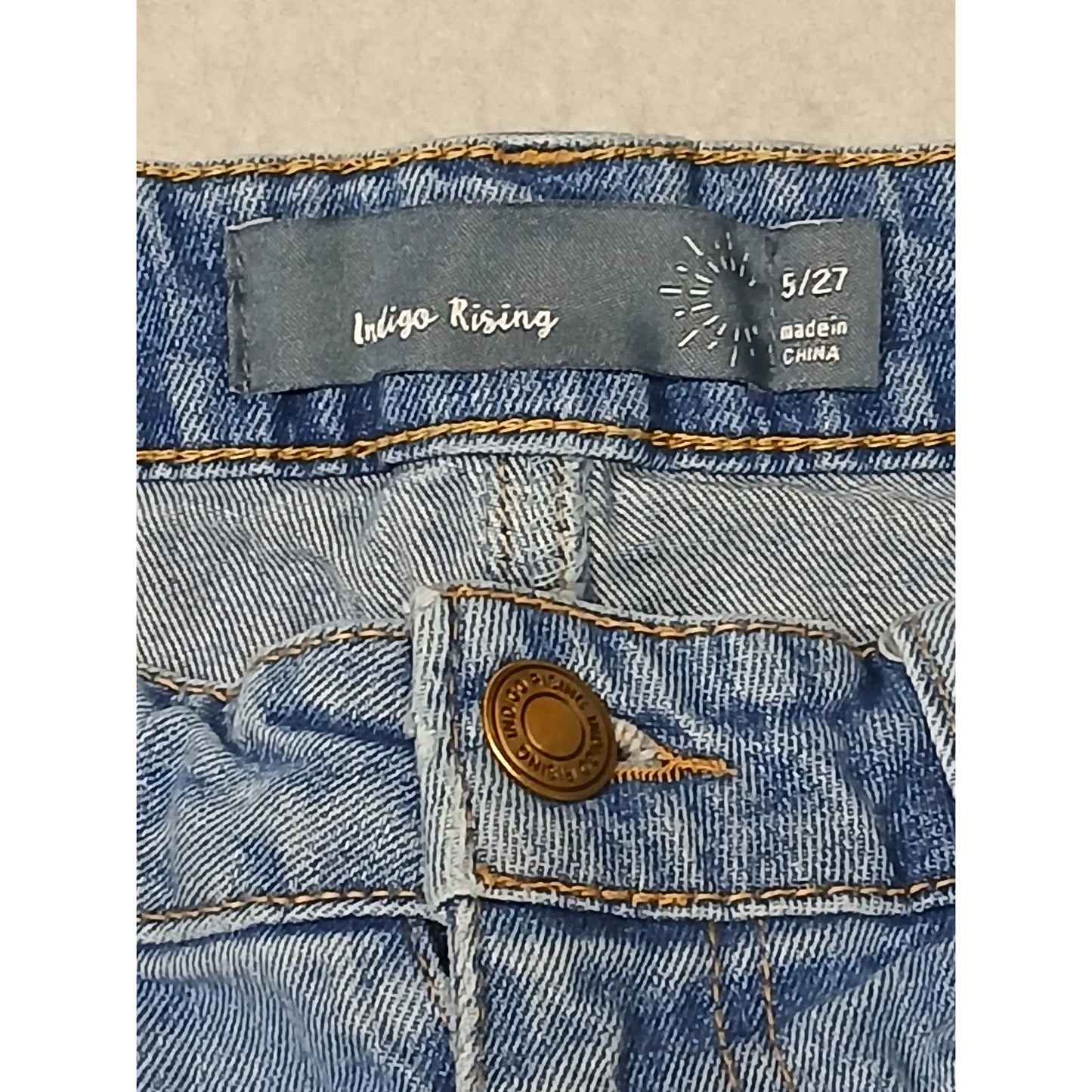 Indigo Rising (5/27) Women's Cut Off Blue Denim Shorts