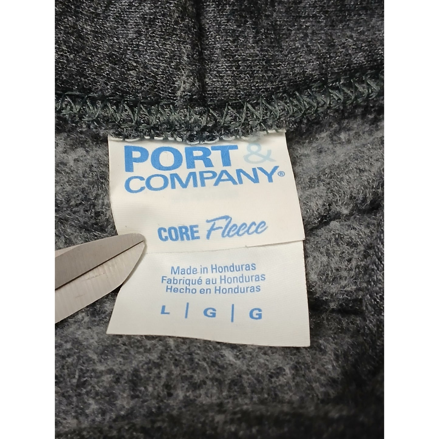 Port & Company (Large) Gray "Tau Beta Sigma" Pullover Hoodie