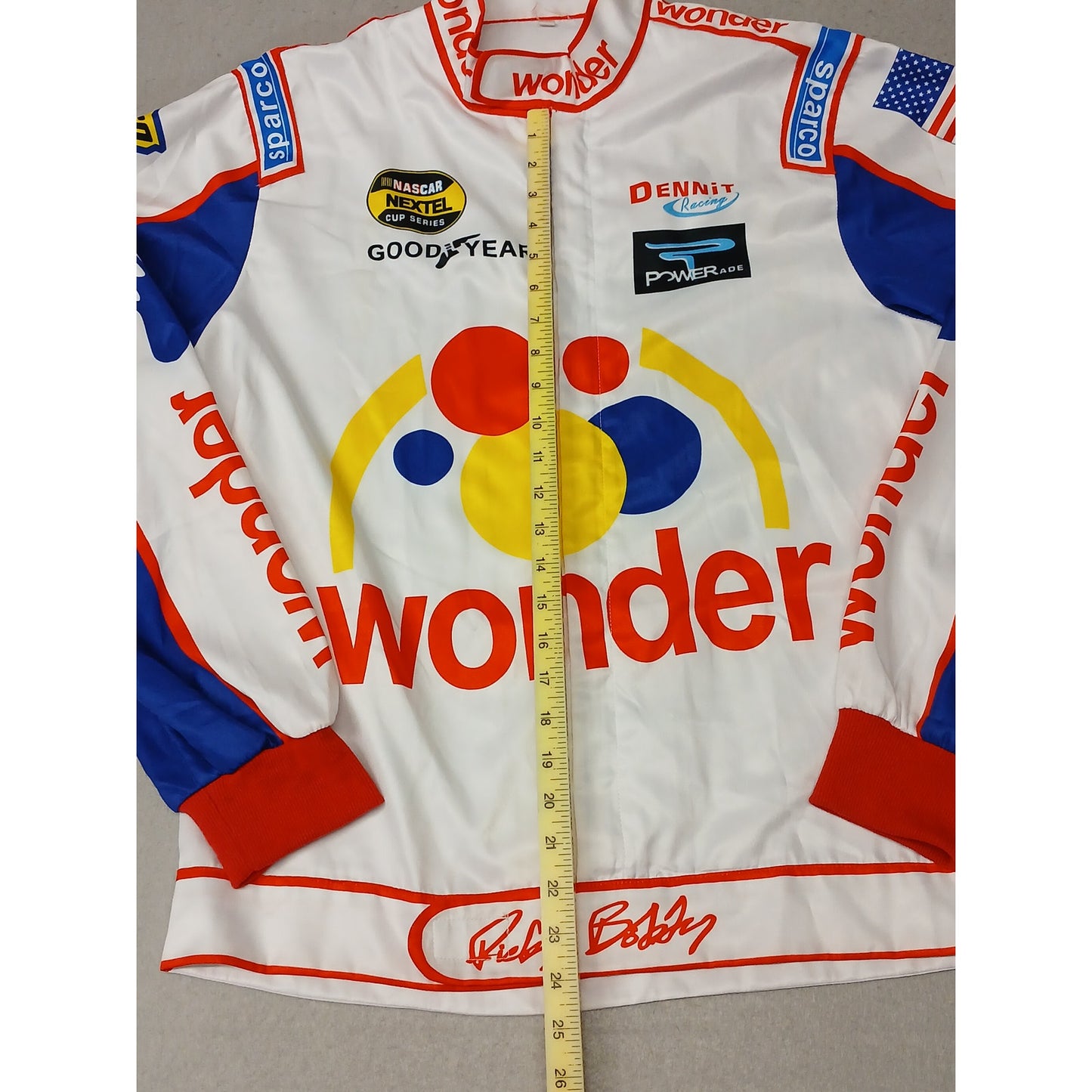 Legend Ricky Bobby (Large) Silk Nascar Style Racing Jacket
