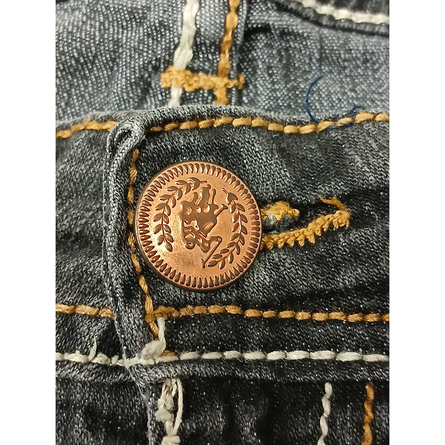 U.S. Polo Assn. (10) Straight Boot Cut Black Denim Jeans