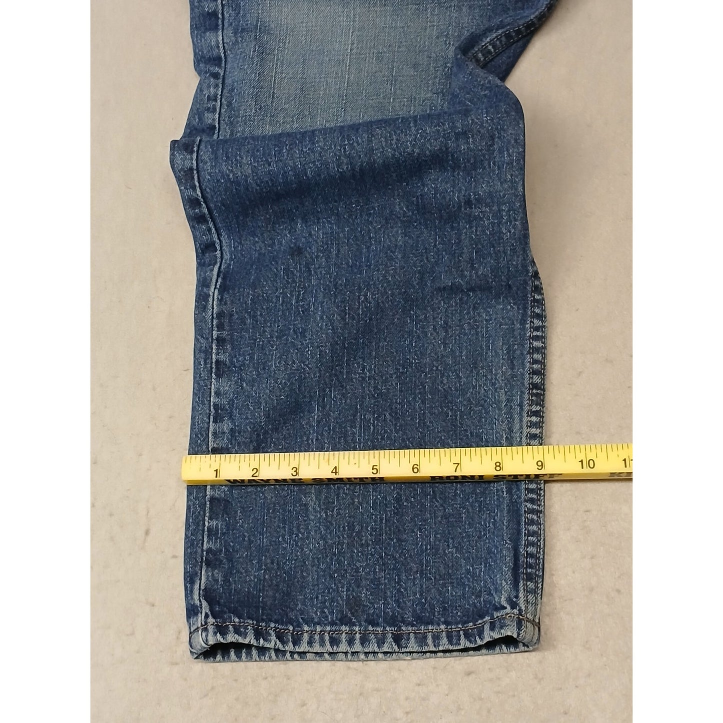 Arizona (38x32) Men's Straight Relaxed Blue Denim Jeans