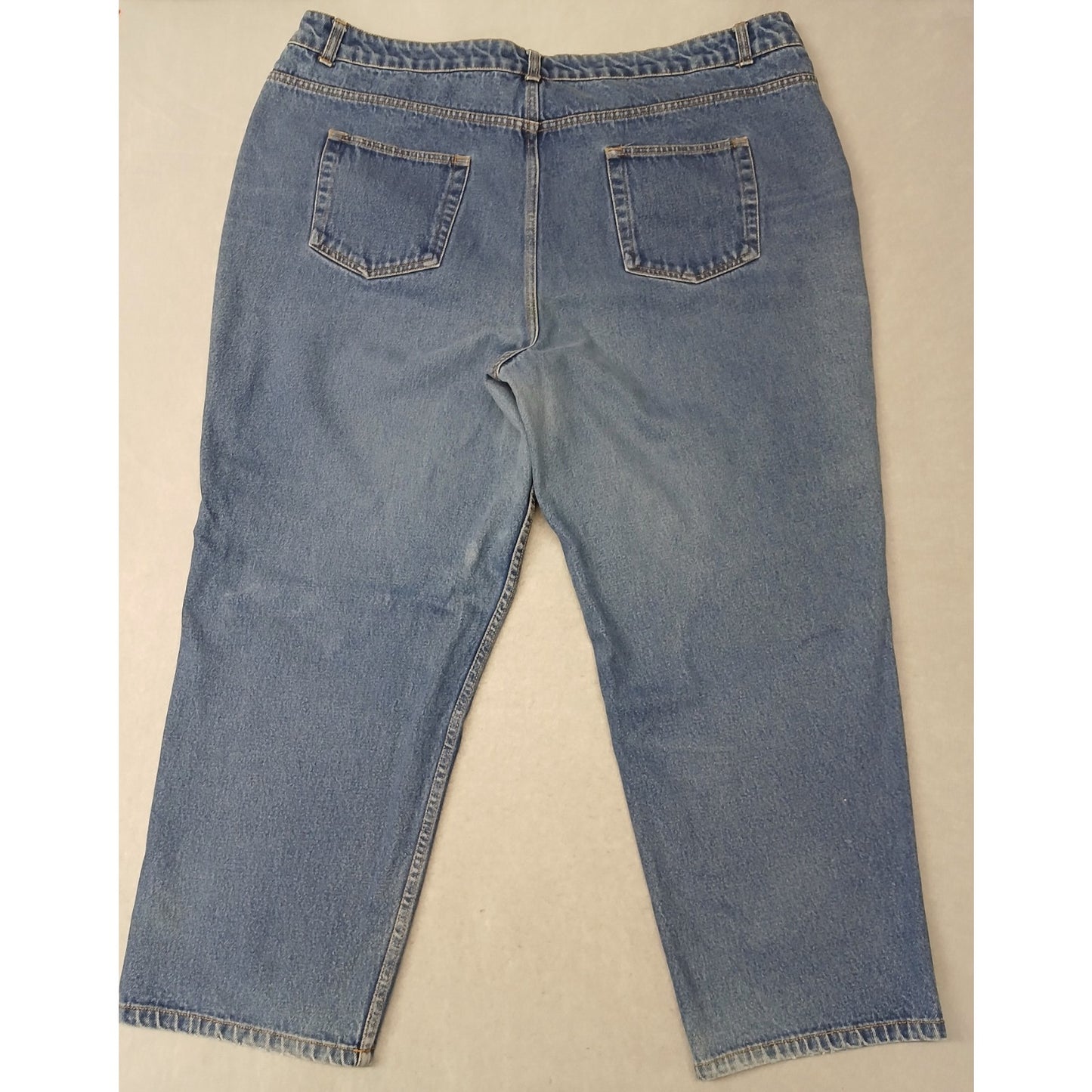 Route 66 (24S) Women's Relaxed Straight Fit Blue Denim Jeans
