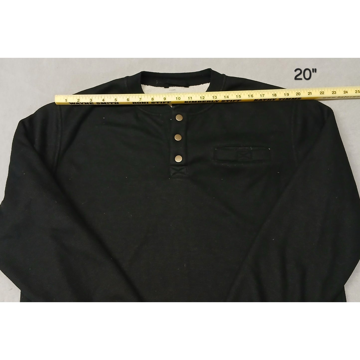 Oscar Sports (Large) Black Vintage Insulated Sweatshirt