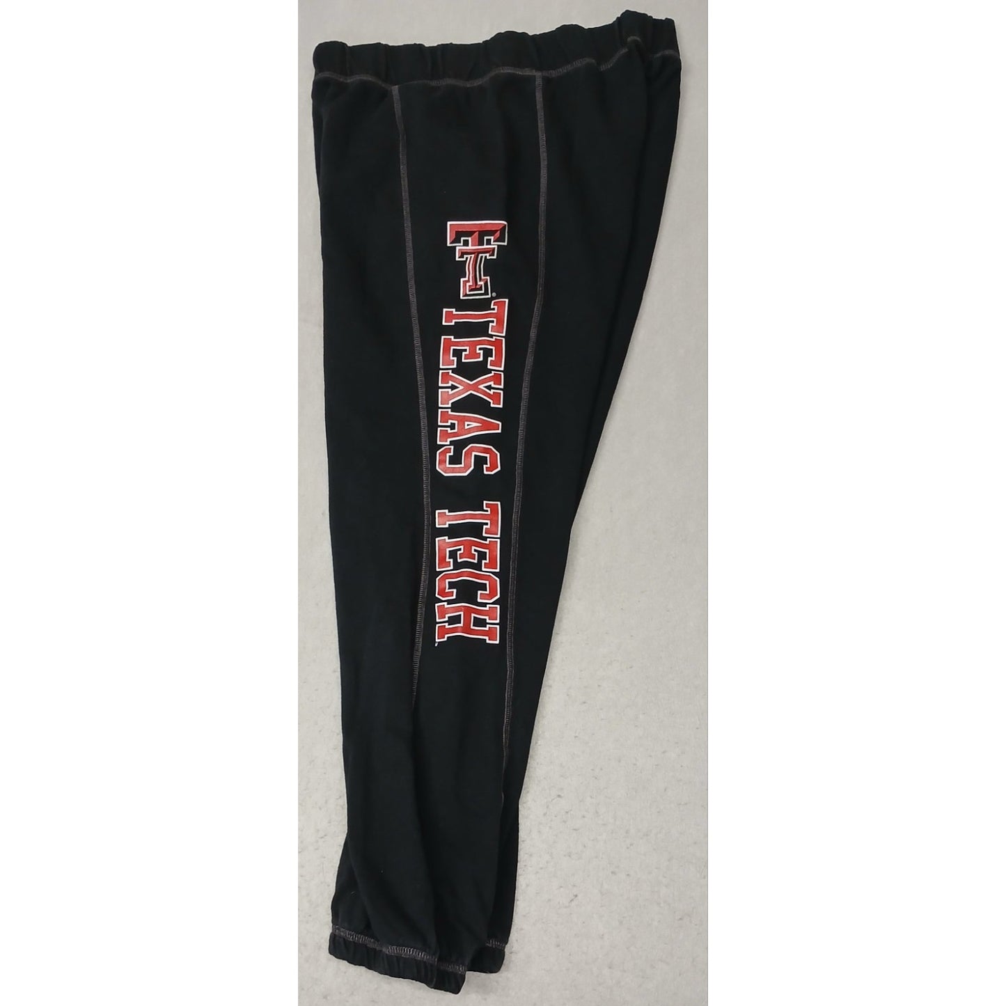 U-Trau (Large) Adults Black TTU Red Raiders Legging Sweatpants