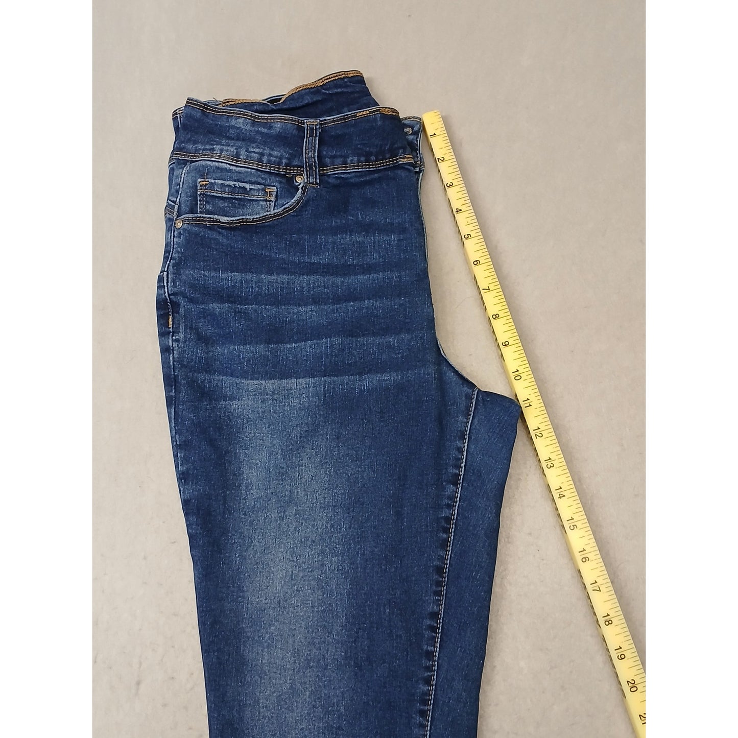 Honey & Bristle (16W) Womens Skinny Stretch Blue Denim Jeans