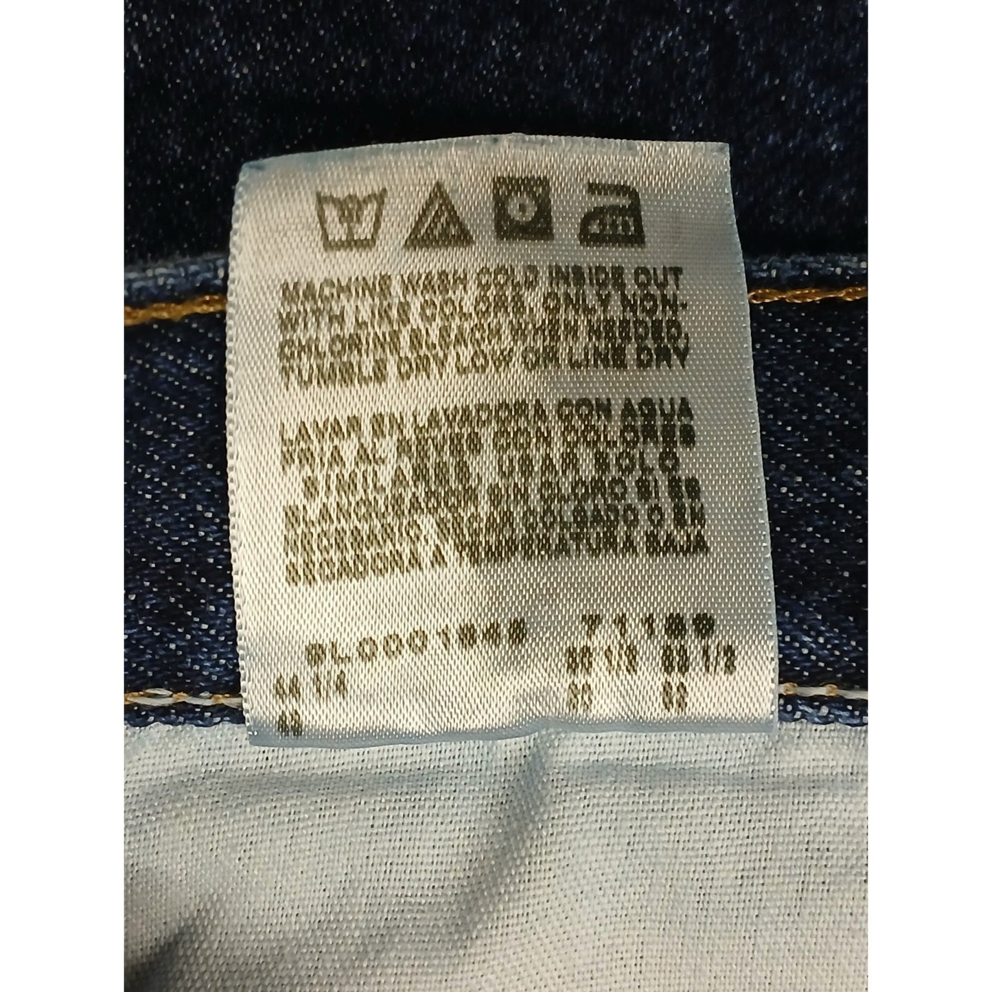 Wrangler (42x30) Men's Straight Leg Blue Denim Jeans