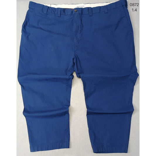 Amazon Essentials (58x30) Men's Blue Straight Dri-Fit Trousers
