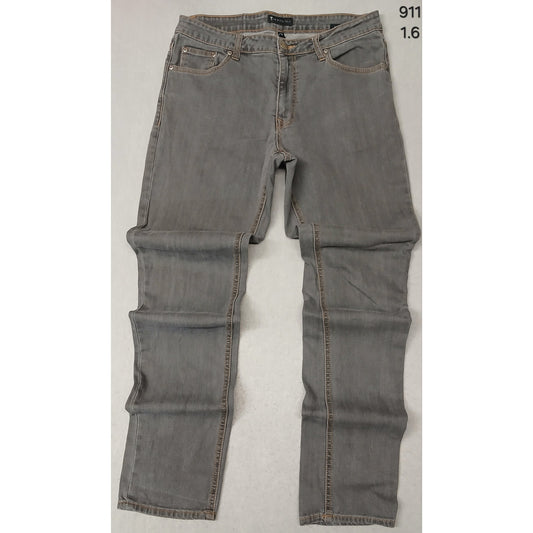 American Tall (34x36) Men's Straight Leg Gray Denim Jeans