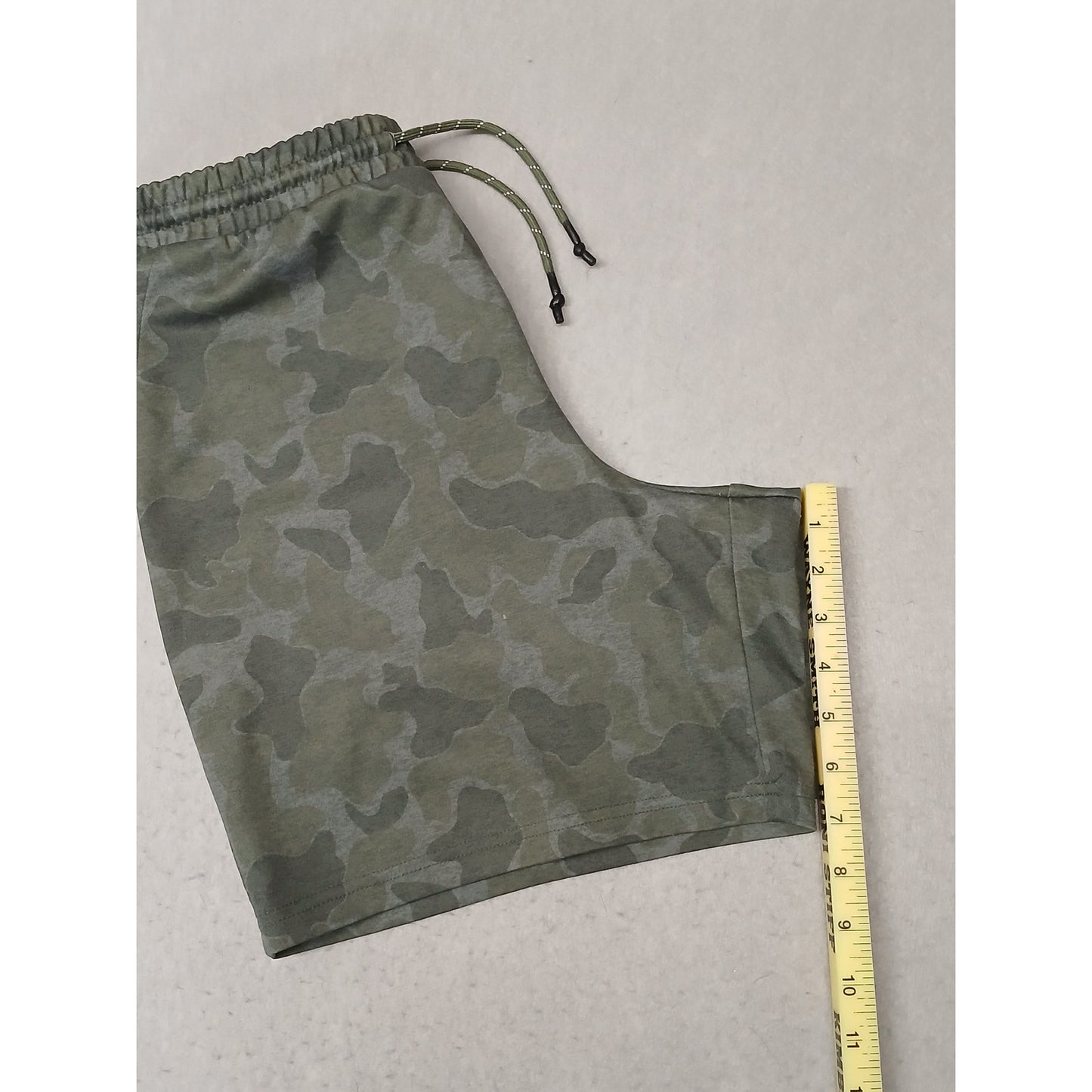 Magellan (Small) Men's Green Camouflage String Utililty Shorts
