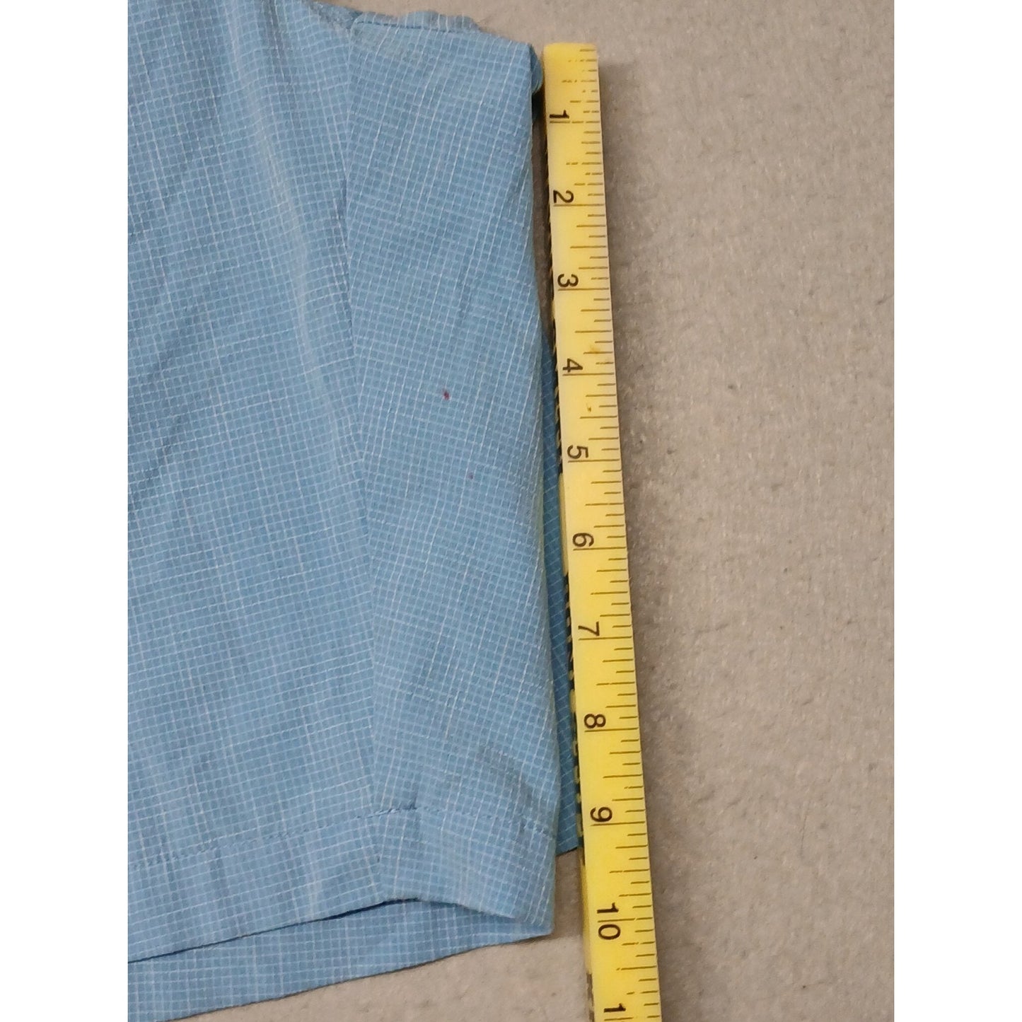 BCG (44W) Men's Blue Dri-Fit Plaid Golf Shorts