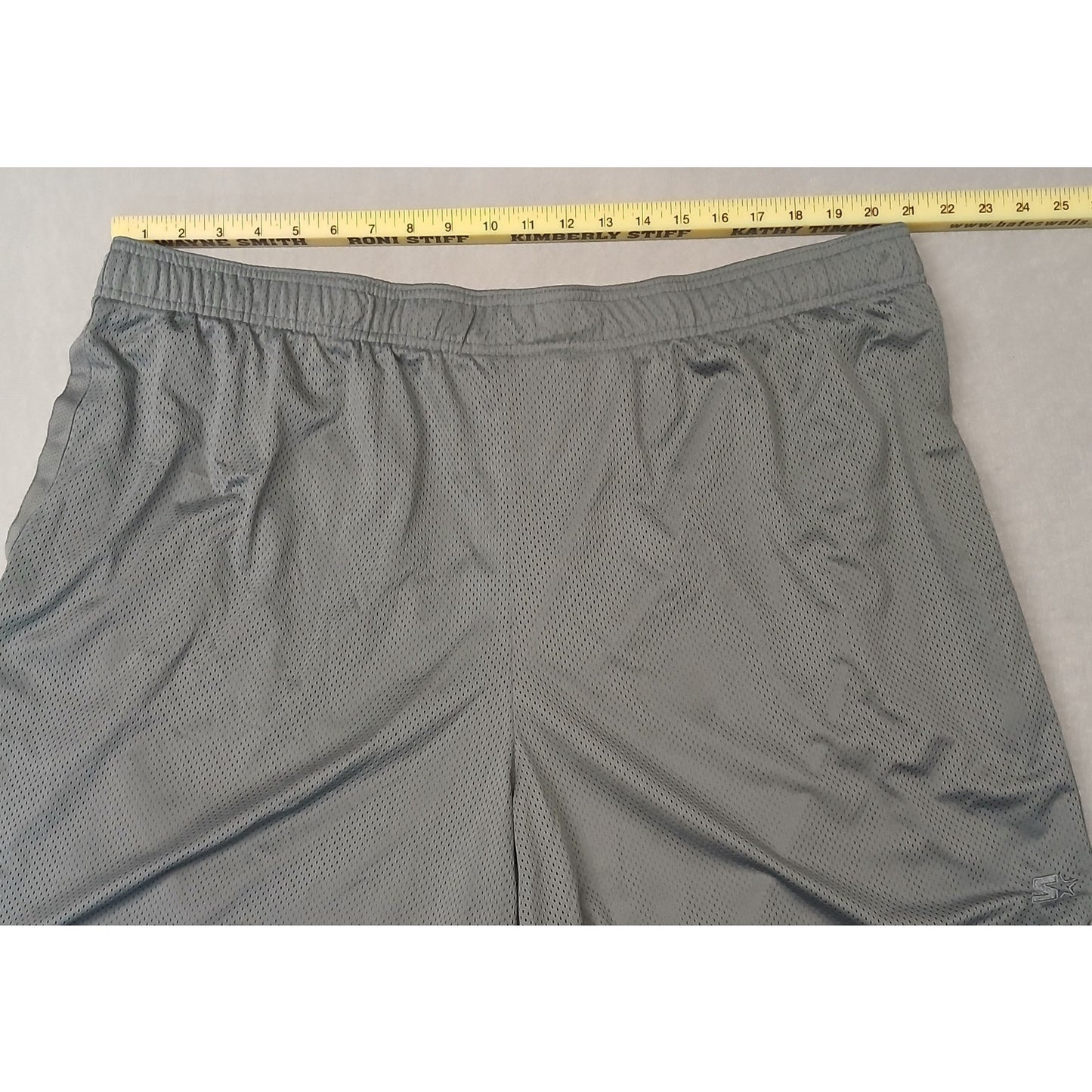 Starter (3XL) Men's Gray Mesh Athletic Shorts