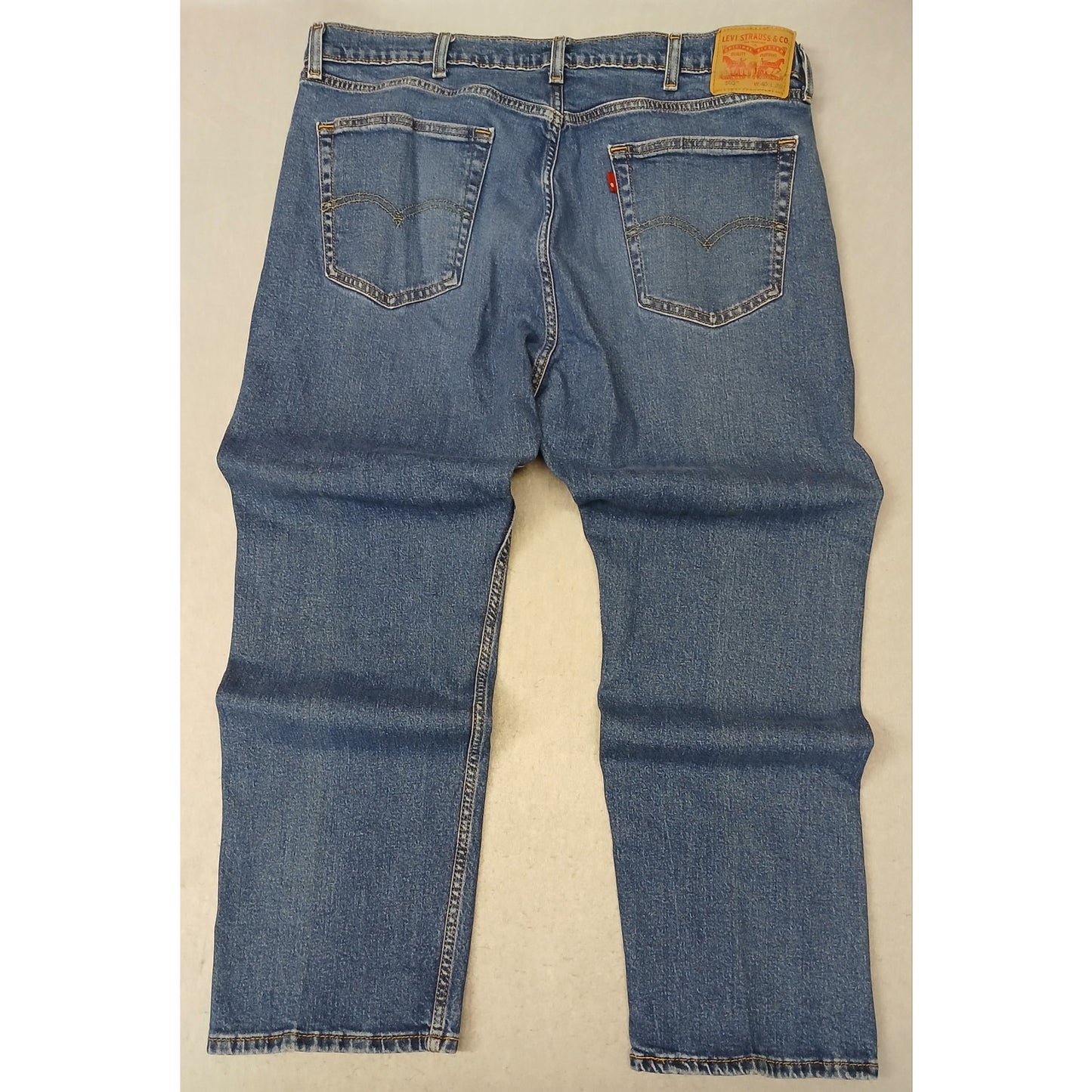 Levi's 505 (40x30) Men's Straight Leg Blue Denim Jeans