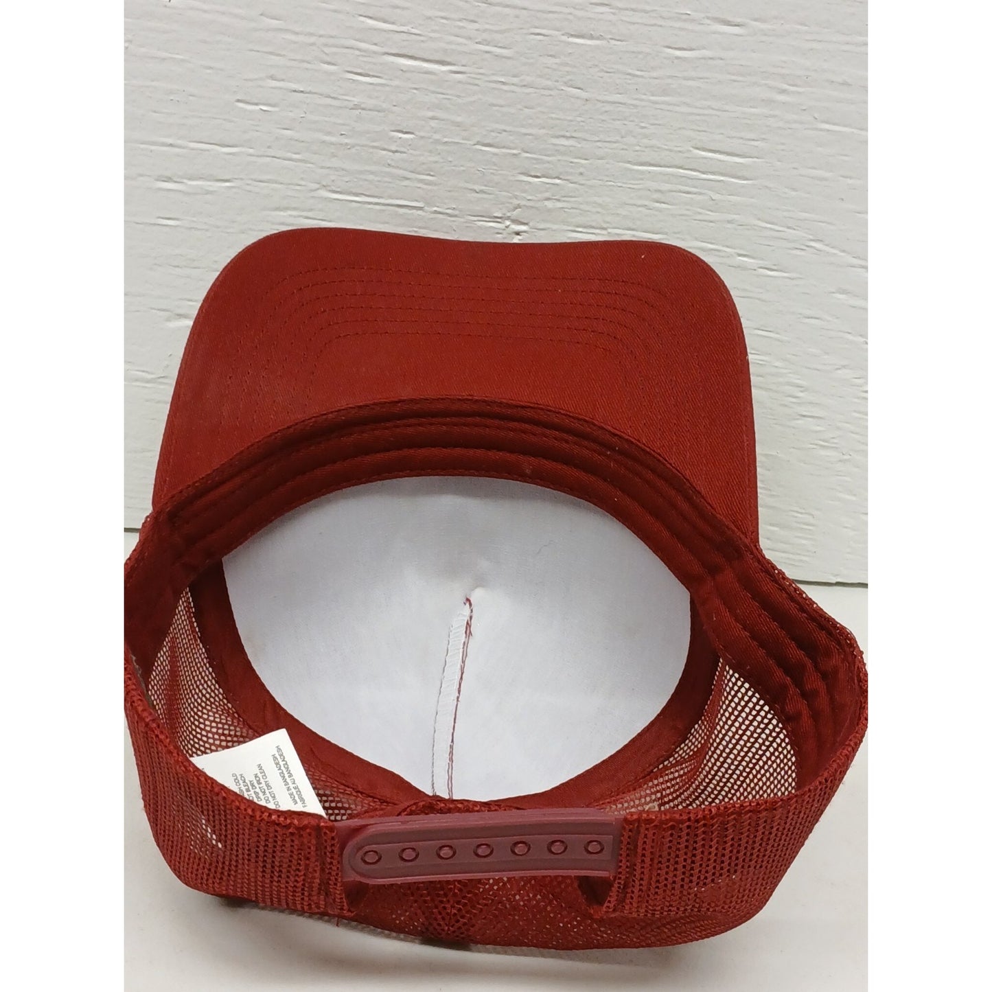 Bass Pro Shops (OSFM) Red Snapback Mesh Trucker Hat